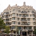 EU ESP CAT BAR Barcelona 2017JUL21 022  We hoofed it on foot to our first stop -   Antoni Gaudí's   world renowned   Casa Milà  . : 2017, 2017 - EurAisa, Barcelona, Catalonia, DAY, Europe, Friday, July, Southern Europe, Spain